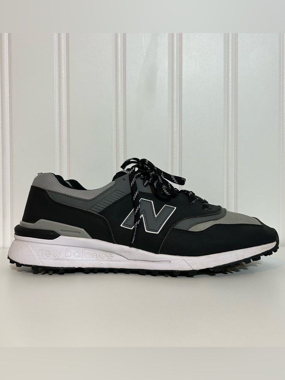 New Balance 997 golf Men's Black & Gray Low-Top Sneaker